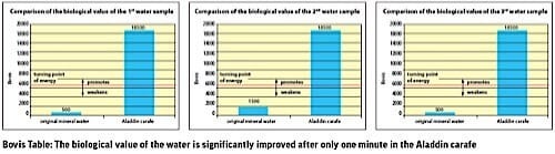 Bovis Scale showing enhancement of energy and vitality